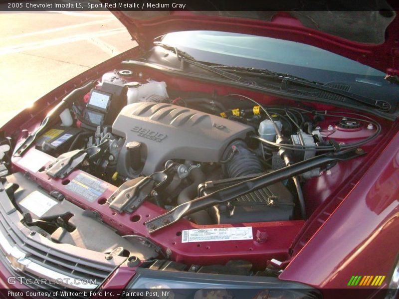 Sport Red Metallic / Medium Gray 2005 Chevrolet Impala LS