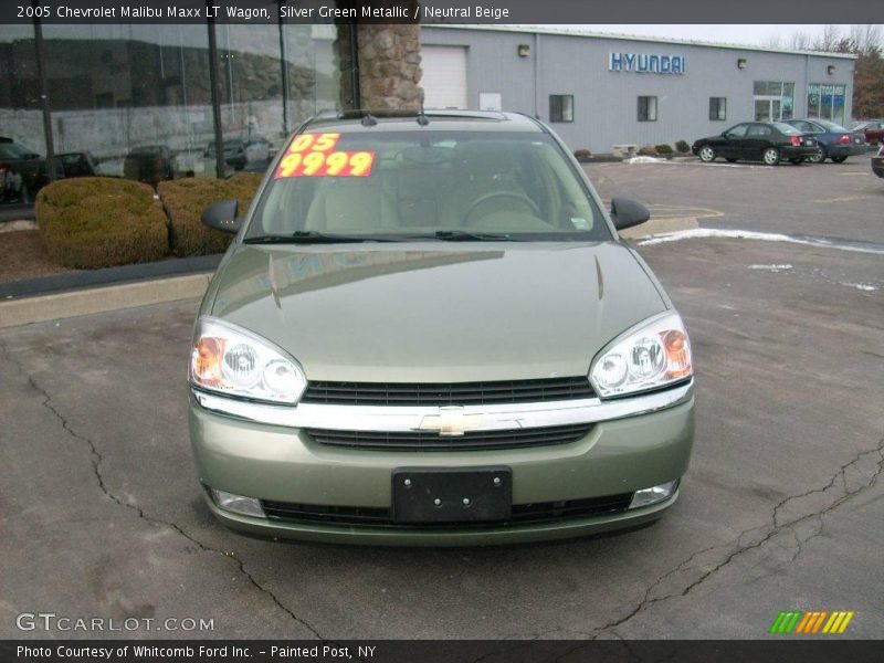 Silver Green Metallic / Neutral Beige 2005 Chevrolet Malibu Maxx LT Wagon