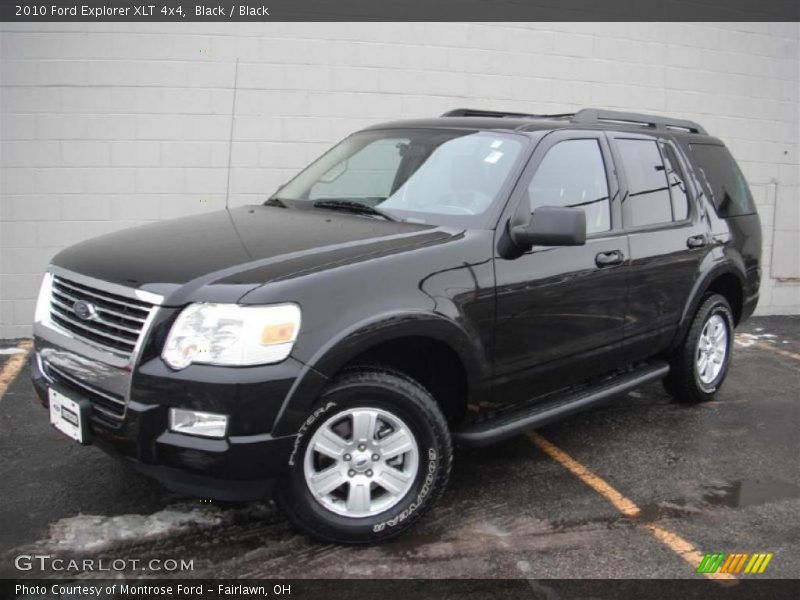 Black / Black 2010 Ford Explorer XLT 4x4