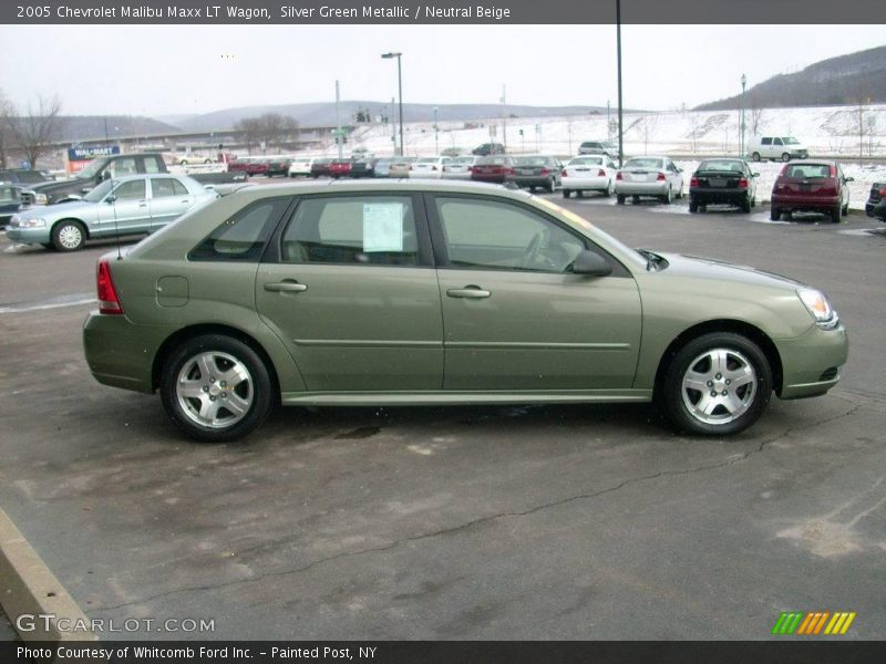 Silver Green Metallic / Neutral Beige 2005 Chevrolet Malibu Maxx LT Wagon