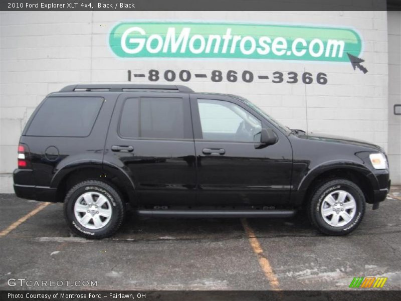 Black / Black 2010 Ford Explorer XLT 4x4