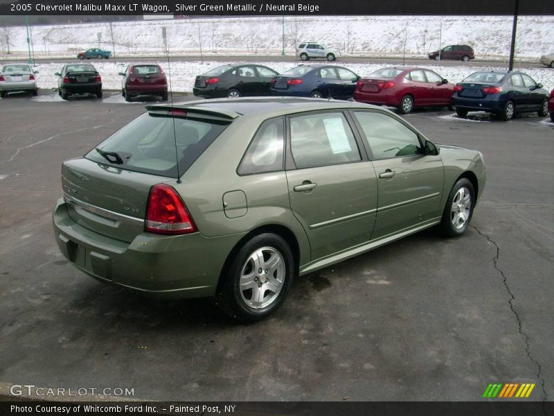 Silver Green Metallic / Neutral Beige 2005 Chevrolet Malibu Maxx LT Wagon