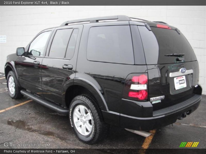 Black / Black 2010 Ford Explorer XLT 4x4
