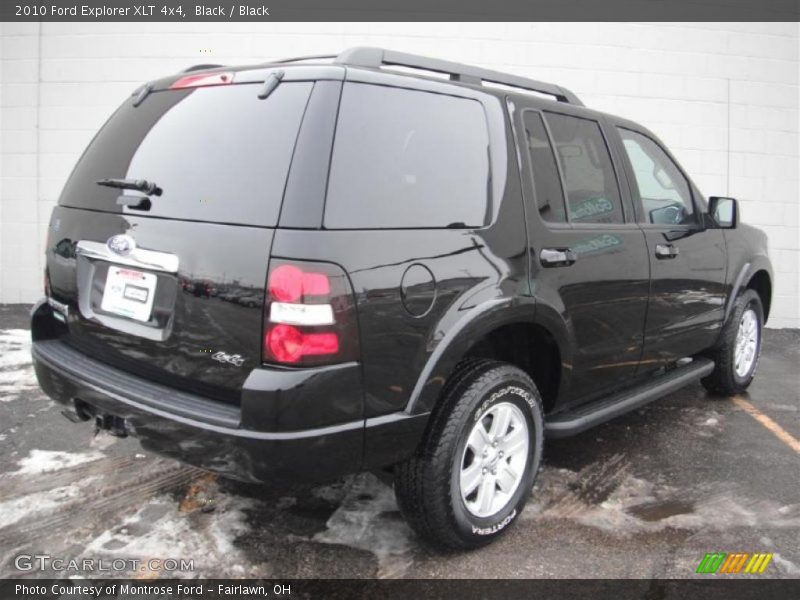 Black / Black 2010 Ford Explorer XLT 4x4