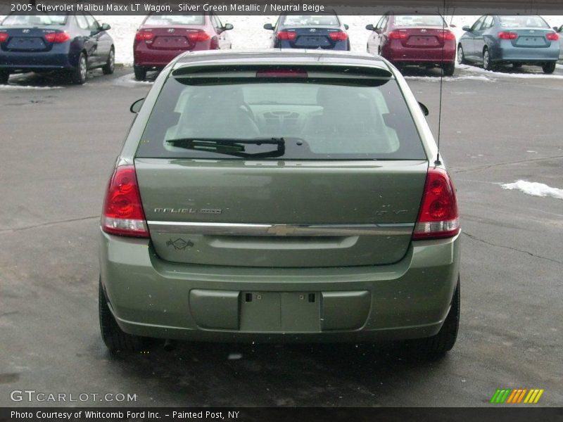 Silver Green Metallic / Neutral Beige 2005 Chevrolet Malibu Maxx LT Wagon