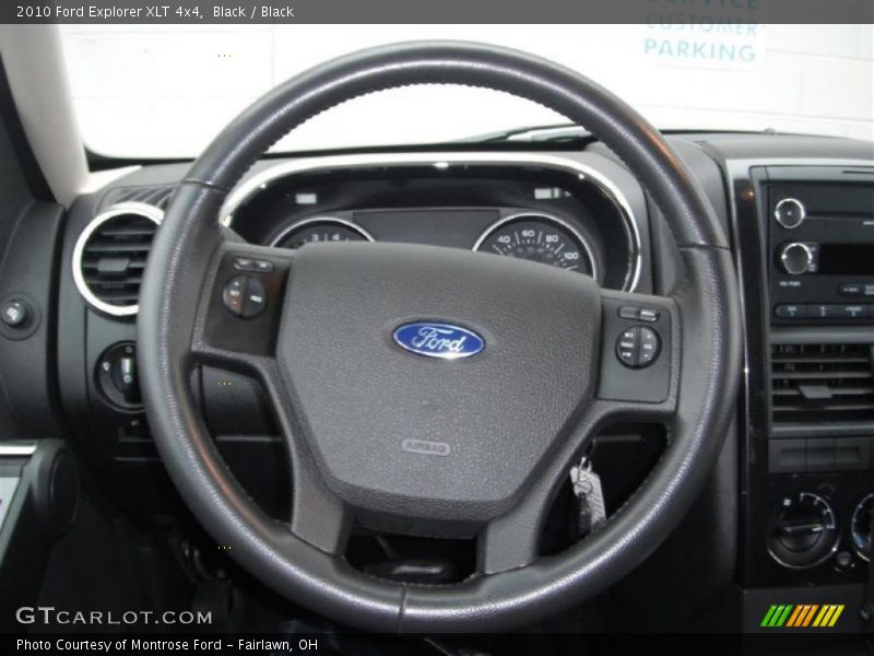 Black / Black 2010 Ford Explorer XLT 4x4