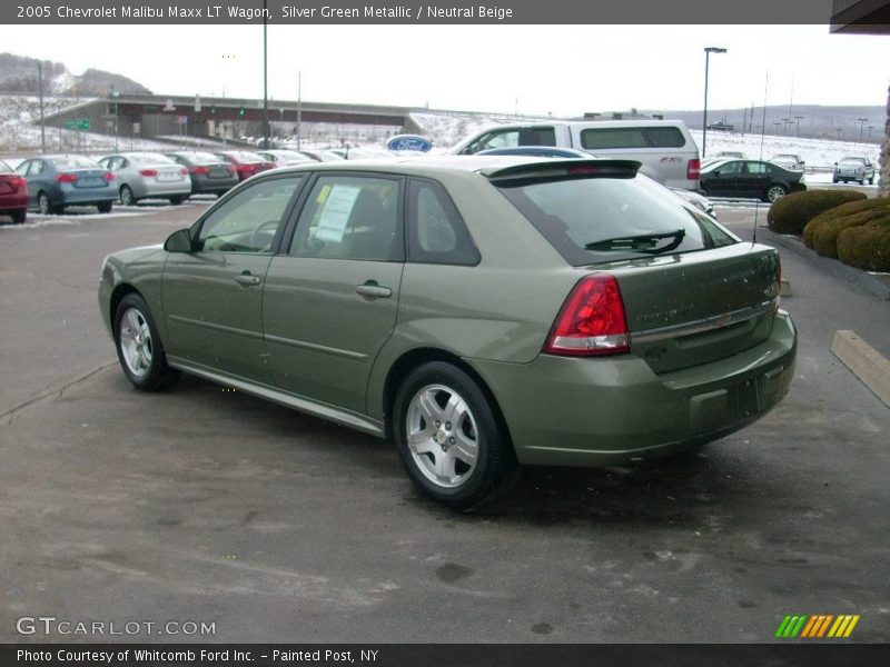 Silver Green Metallic / Neutral Beige 2005 Chevrolet Malibu Maxx LT Wagon