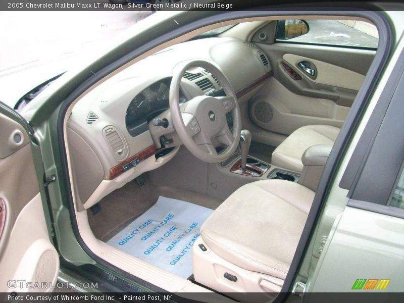 Silver Green Metallic / Neutral Beige 2005 Chevrolet Malibu Maxx LT Wagon