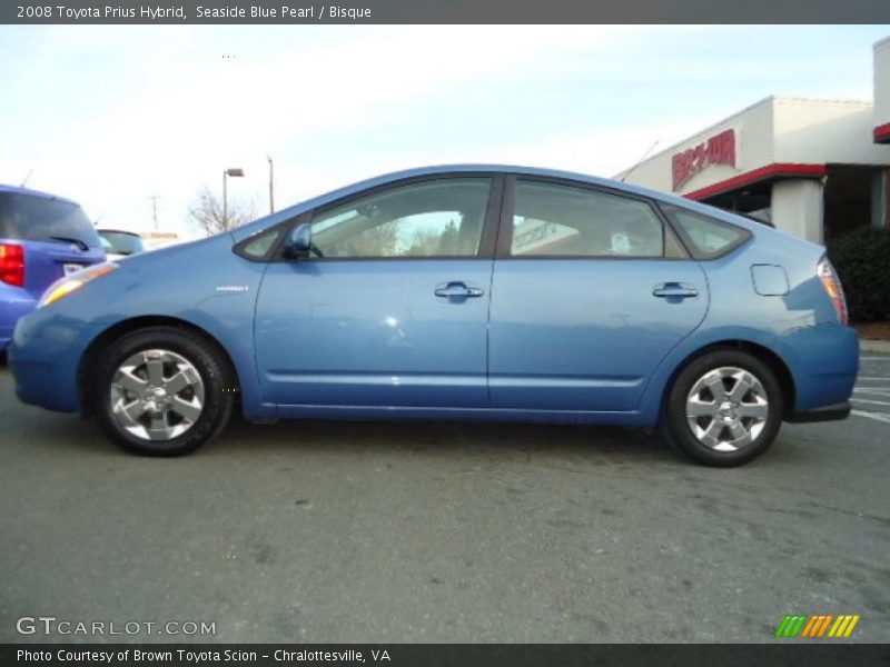 Seaside Blue Pearl / Bisque 2008 Toyota Prius Hybrid
