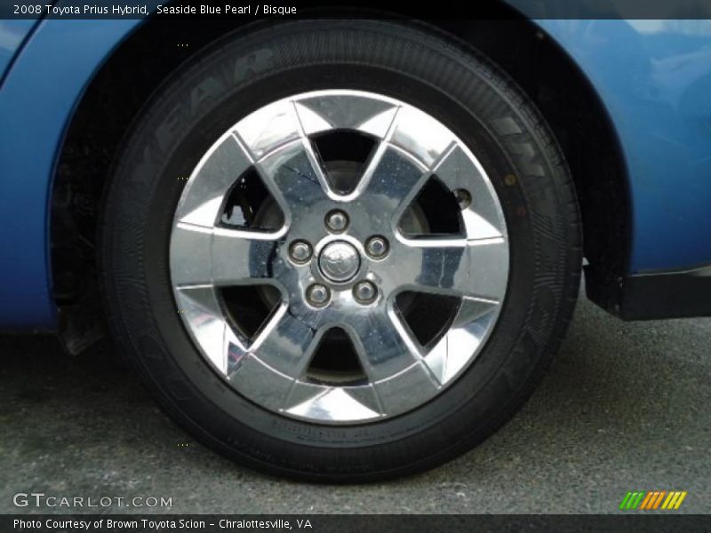 Seaside Blue Pearl / Bisque 2008 Toyota Prius Hybrid