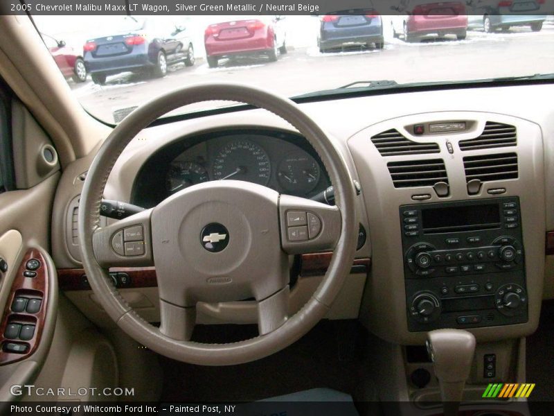 Silver Green Metallic / Neutral Beige 2005 Chevrolet Malibu Maxx LT Wagon