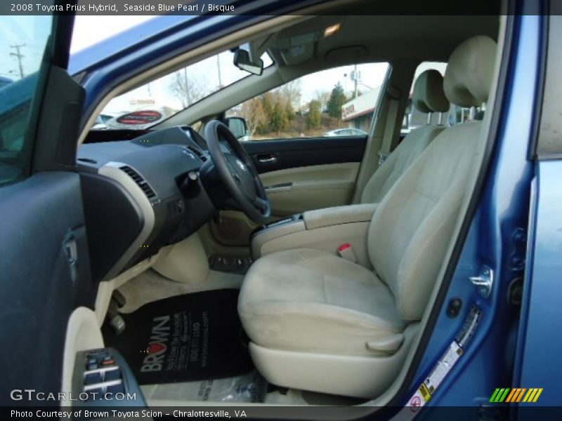 Seaside Blue Pearl / Bisque 2008 Toyota Prius Hybrid