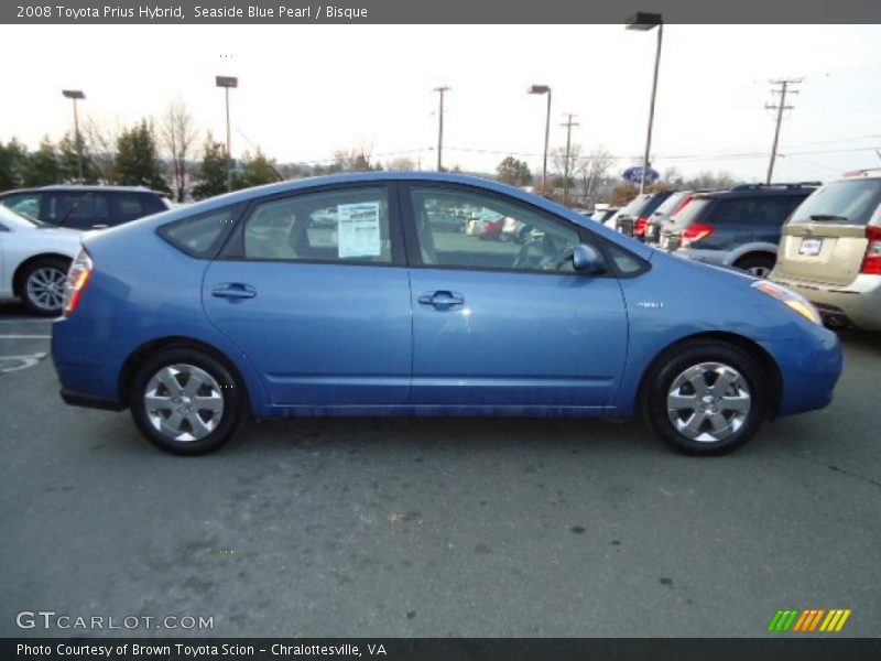 Seaside Blue Pearl / Bisque 2008 Toyota Prius Hybrid