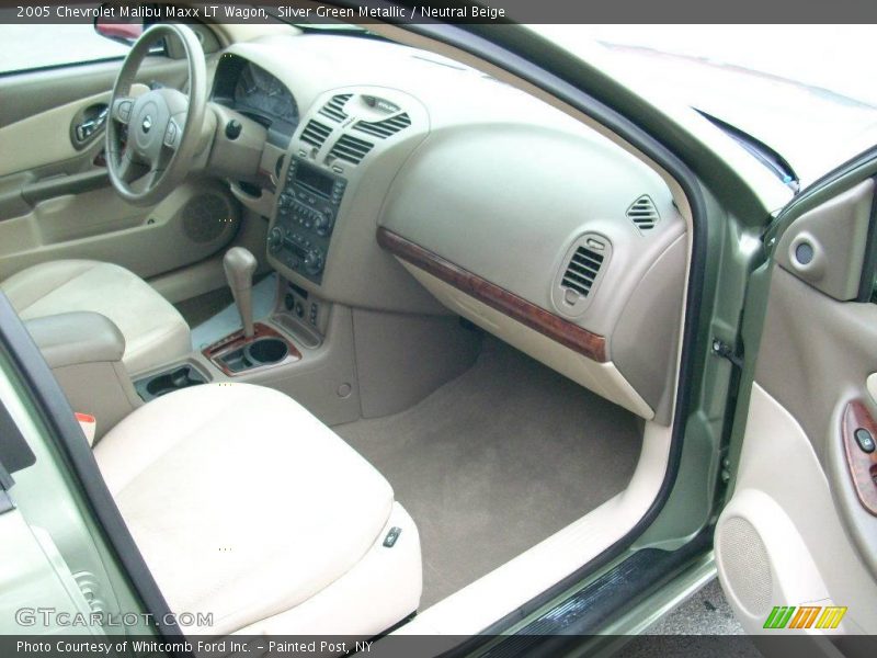 Silver Green Metallic / Neutral Beige 2005 Chevrolet Malibu Maxx LT Wagon