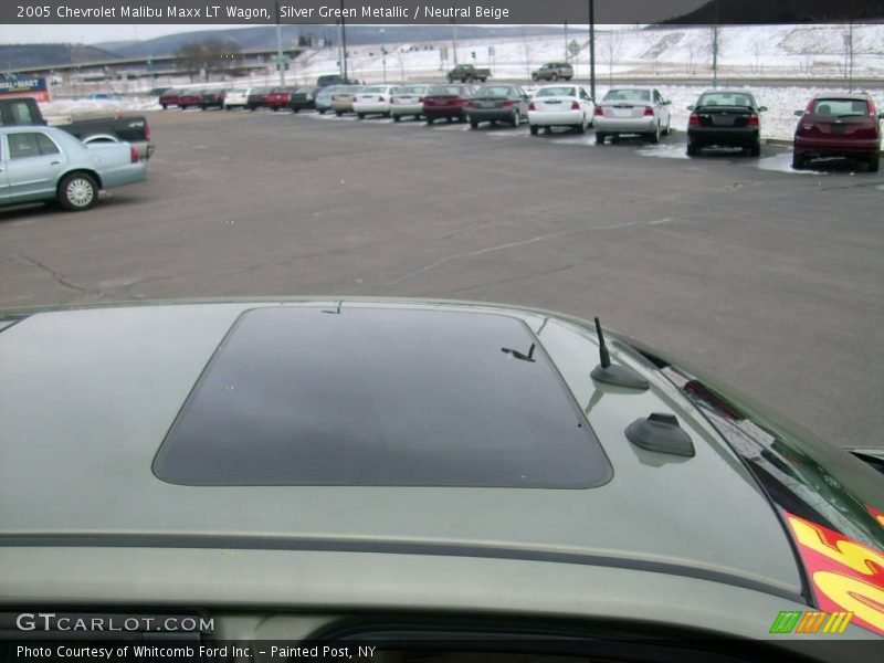 Silver Green Metallic / Neutral Beige 2005 Chevrolet Malibu Maxx LT Wagon