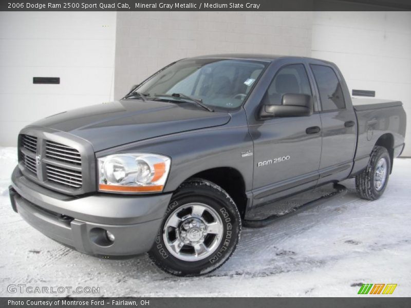 Mineral Gray Metallic / Medium Slate Gray 2006 Dodge Ram 2500 Sport Quad Cab