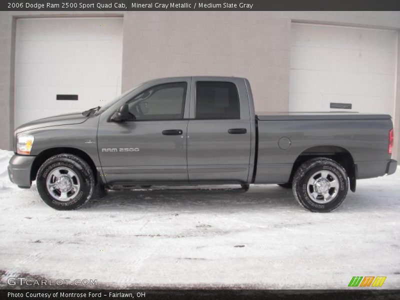 Mineral Gray Metallic / Medium Slate Gray 2006 Dodge Ram 2500 Sport Quad Cab
