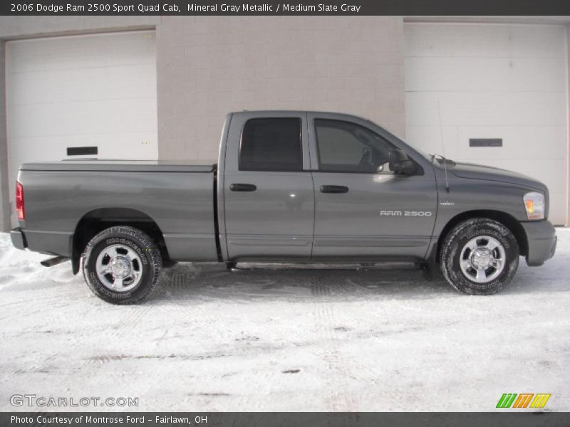 Mineral Gray Metallic / Medium Slate Gray 2006 Dodge Ram 2500 Sport Quad Cab