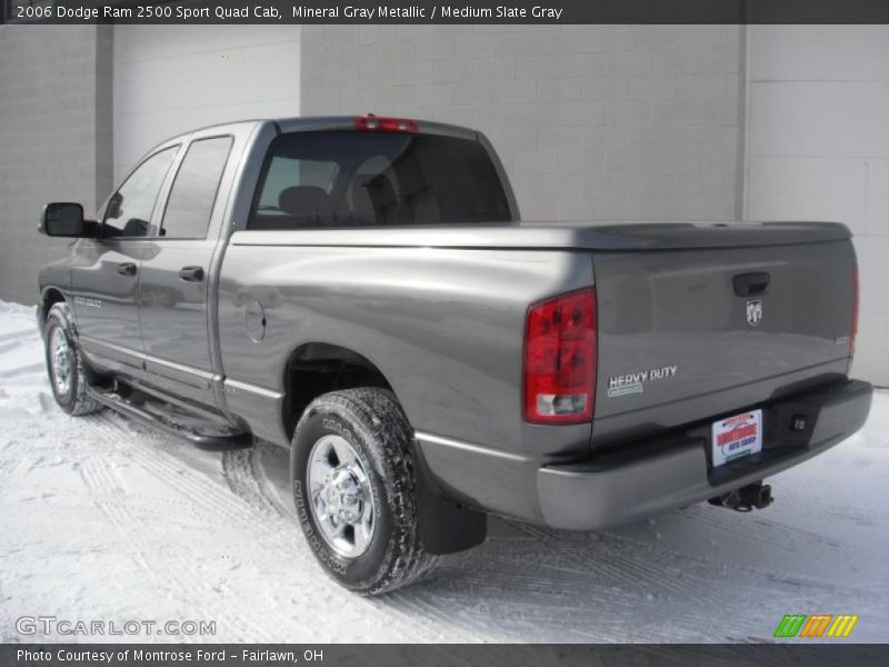  2006 Ram 2500 Sport Quad Cab Mineral Gray Metallic