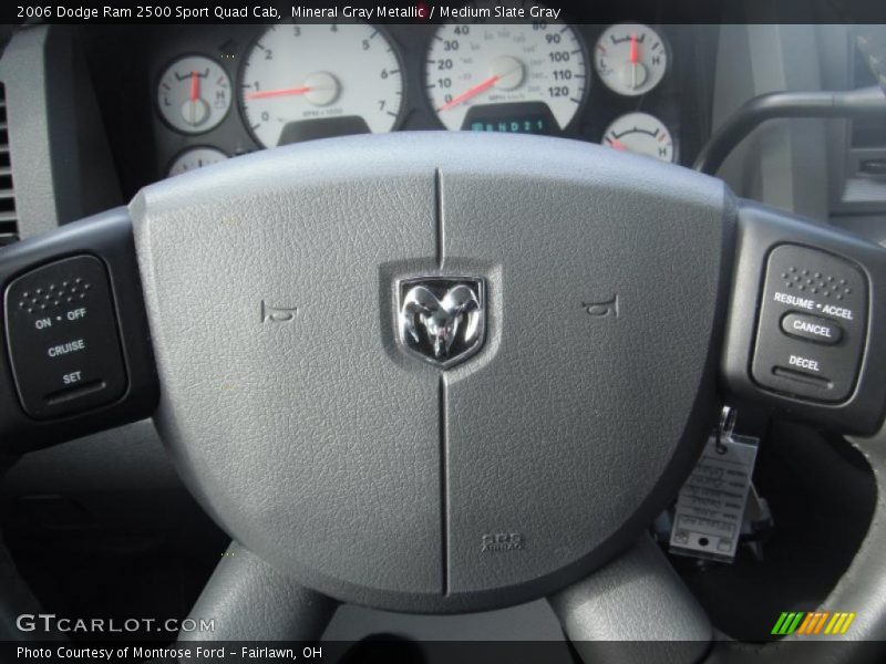 Mineral Gray Metallic / Medium Slate Gray 2006 Dodge Ram 2500 Sport Quad Cab