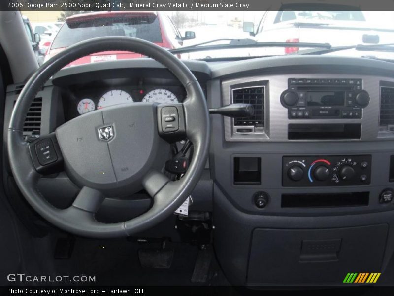 Mineral Gray Metallic / Medium Slate Gray 2006 Dodge Ram 2500 Sport Quad Cab