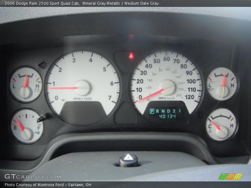 Mineral Gray Metallic / Medium Slate Gray 2006 Dodge Ram 2500 Sport Quad Cab