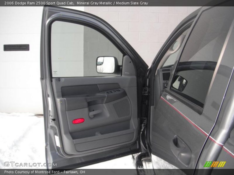 Mineral Gray Metallic / Medium Slate Gray 2006 Dodge Ram 2500 Sport Quad Cab