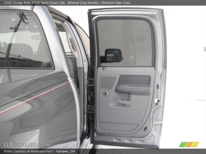 Mineral Gray Metallic / Medium Slate Gray 2006 Dodge Ram 2500 Sport Quad Cab