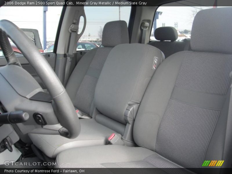 Mineral Gray Metallic / Medium Slate Gray 2006 Dodge Ram 2500 Sport Quad Cab