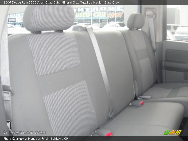 Mineral Gray Metallic / Medium Slate Gray 2006 Dodge Ram 2500 Sport Quad Cab