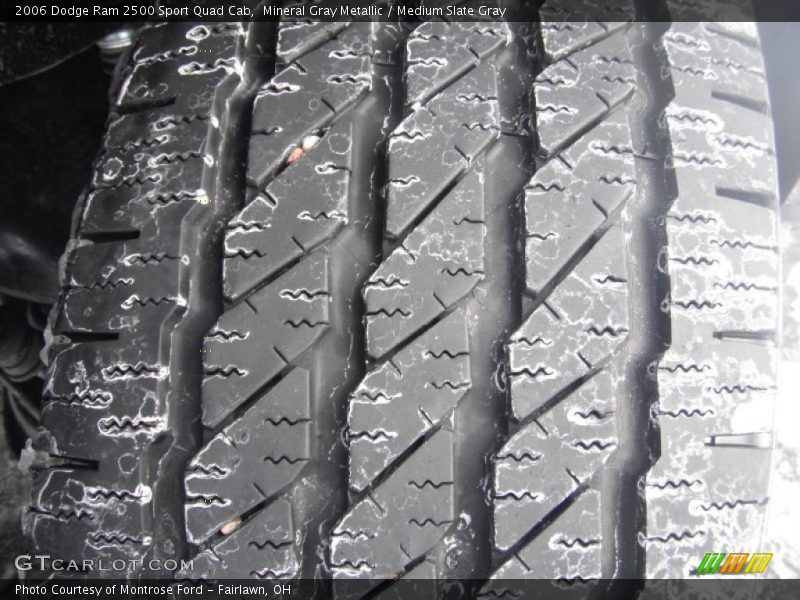 Mineral Gray Metallic / Medium Slate Gray 2006 Dodge Ram 2500 Sport Quad Cab