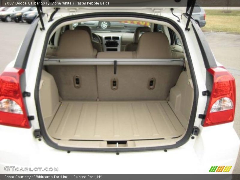 Stone White / Pastel Pebble Beige 2007 Dodge Caliber SXT
