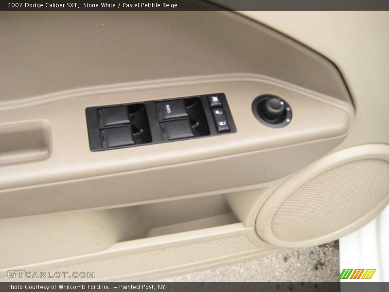 Stone White / Pastel Pebble Beige 2007 Dodge Caliber SXT