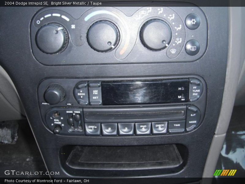 Controls of 2004 Intrepid SE