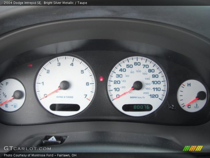  2004 Intrepid SE SE Gauges