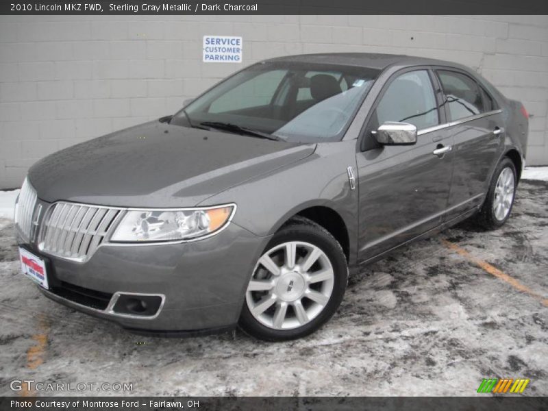 Sterling Gray Metallic / Dark Charcoal 2010 Lincoln MKZ FWD