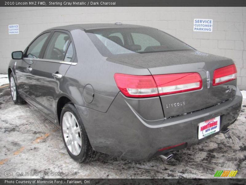 Sterling Gray Metallic / Dark Charcoal 2010 Lincoln MKZ FWD