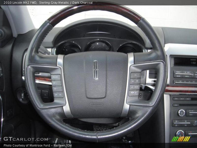 Sterling Gray Metallic / Dark Charcoal 2010 Lincoln MKZ FWD