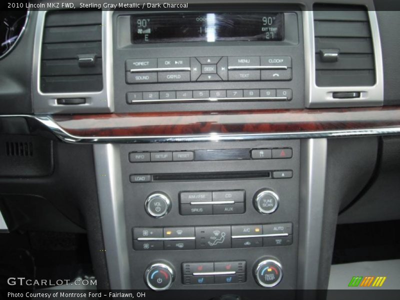 Sterling Gray Metallic / Dark Charcoal 2010 Lincoln MKZ FWD