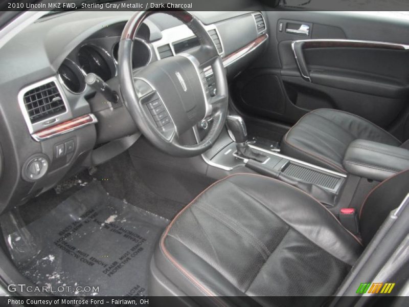 Sterling Gray Metallic / Dark Charcoal 2010 Lincoln MKZ FWD