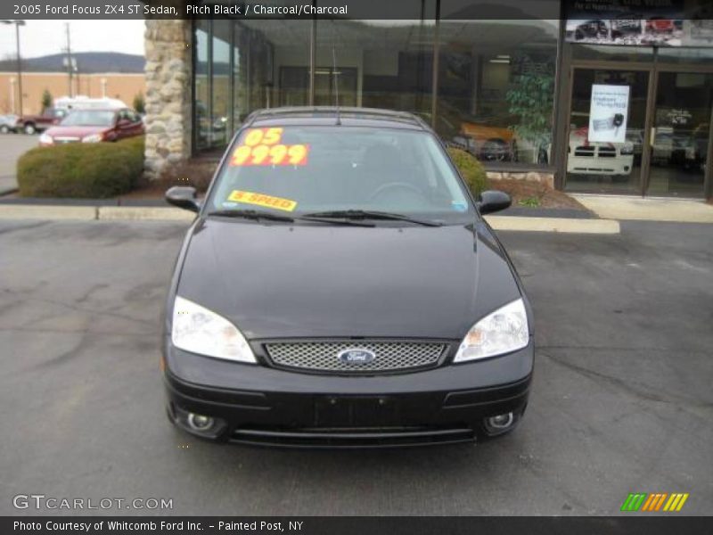 Pitch Black / Charcoal/Charcoal 2005 Ford Focus ZX4 ST Sedan