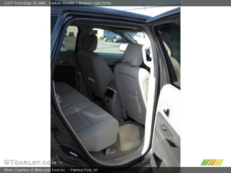 Carbon Metallic / Medium Light Stone 2007 Ford Edge SE AWD