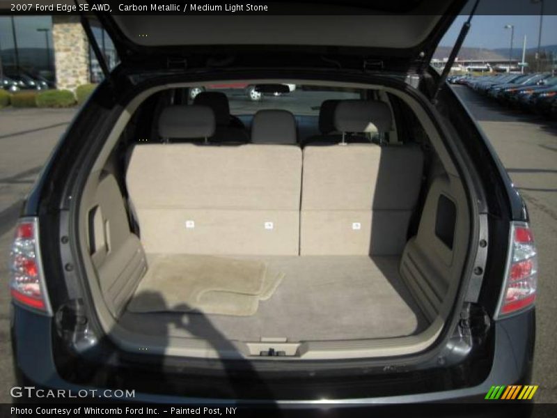 Carbon Metallic / Medium Light Stone 2007 Ford Edge SE AWD