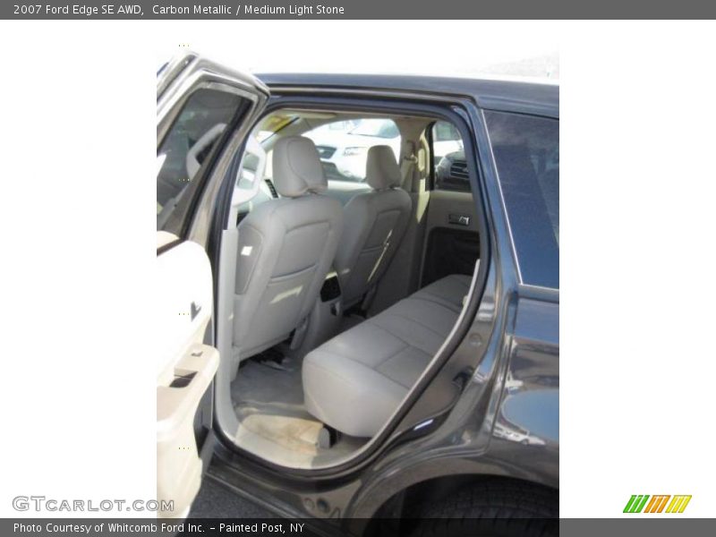 Carbon Metallic / Medium Light Stone 2007 Ford Edge SE AWD