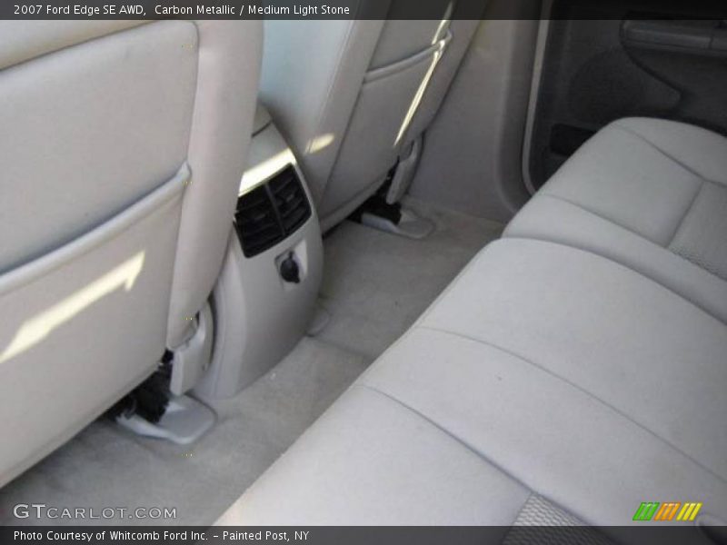 Carbon Metallic / Medium Light Stone 2007 Ford Edge SE AWD