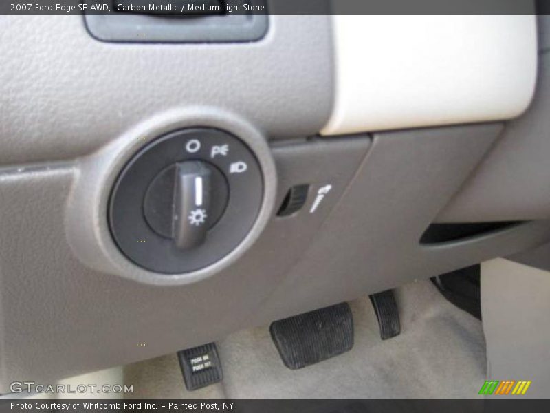 Carbon Metallic / Medium Light Stone 2007 Ford Edge SE AWD