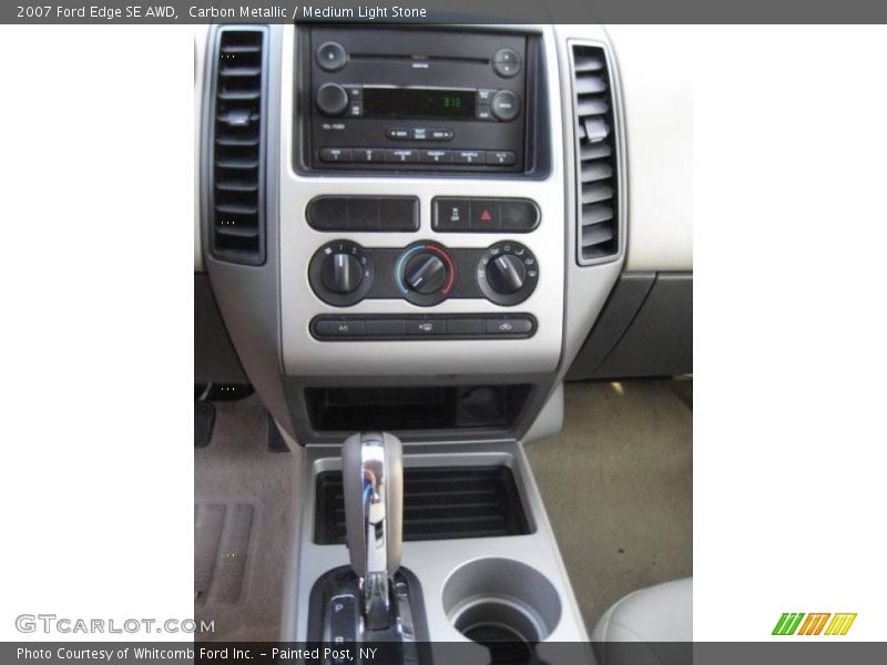Carbon Metallic / Medium Light Stone 2007 Ford Edge SE AWD
