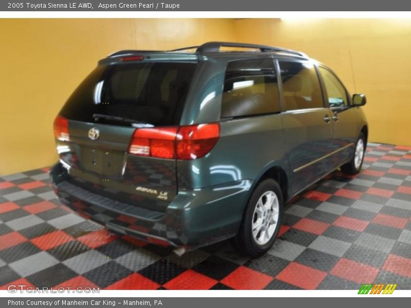  2005 Sienna LE AWD Aspen Green Pearl