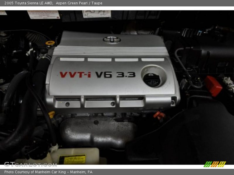  2005 Sienna LE AWD Engine - 3.3 Liter DOHC 24-Valve V6