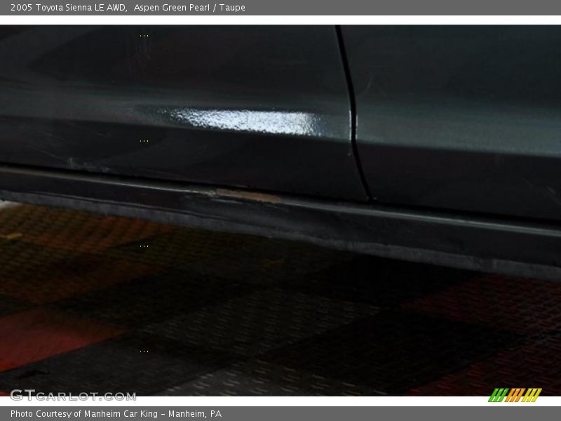 Aspen Green Pearl / Taupe 2005 Toyota Sienna LE AWD